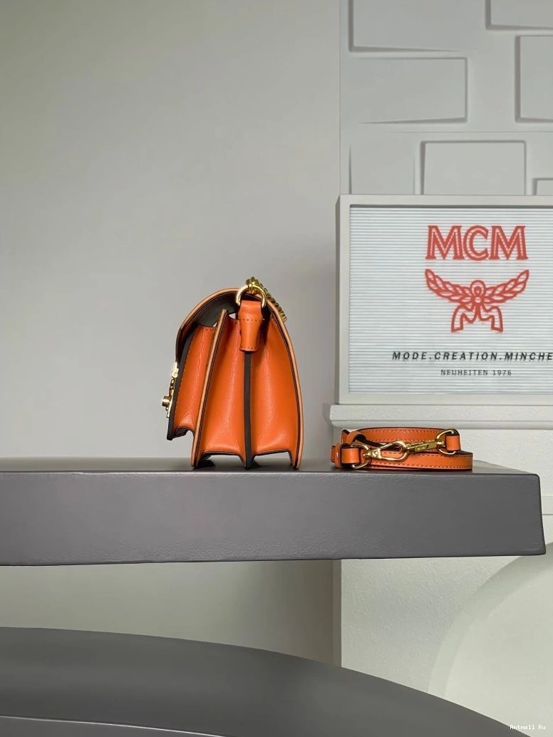 Bags 63749 SmoothTexture MCM Satchel 0705